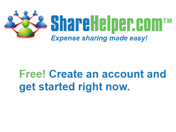 Free! Create an account and start sharing trip expenses.